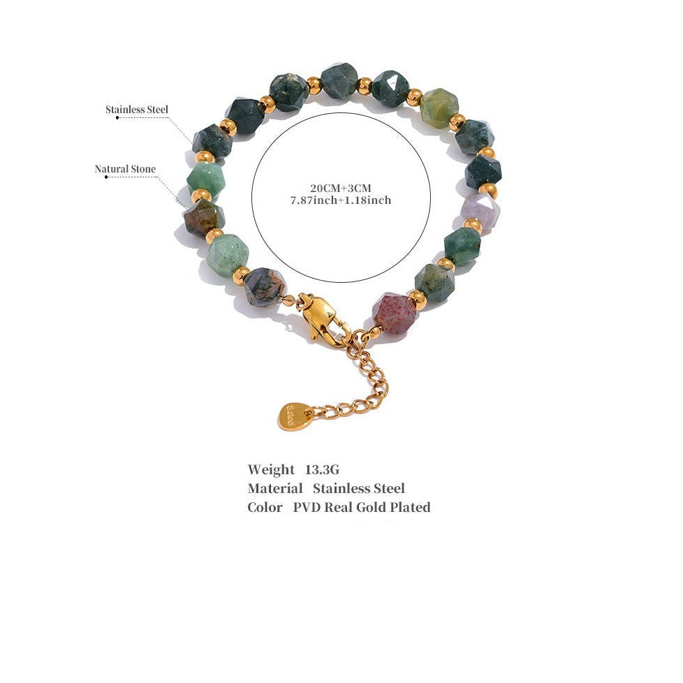 Agate (Hakik) Bracelet for Prosperity & Abundance