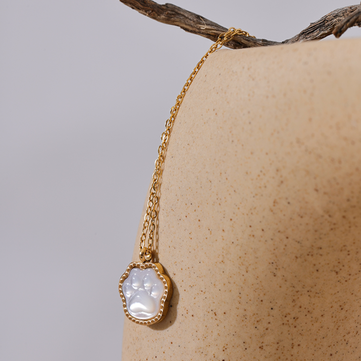 Paw Pendant Necklace