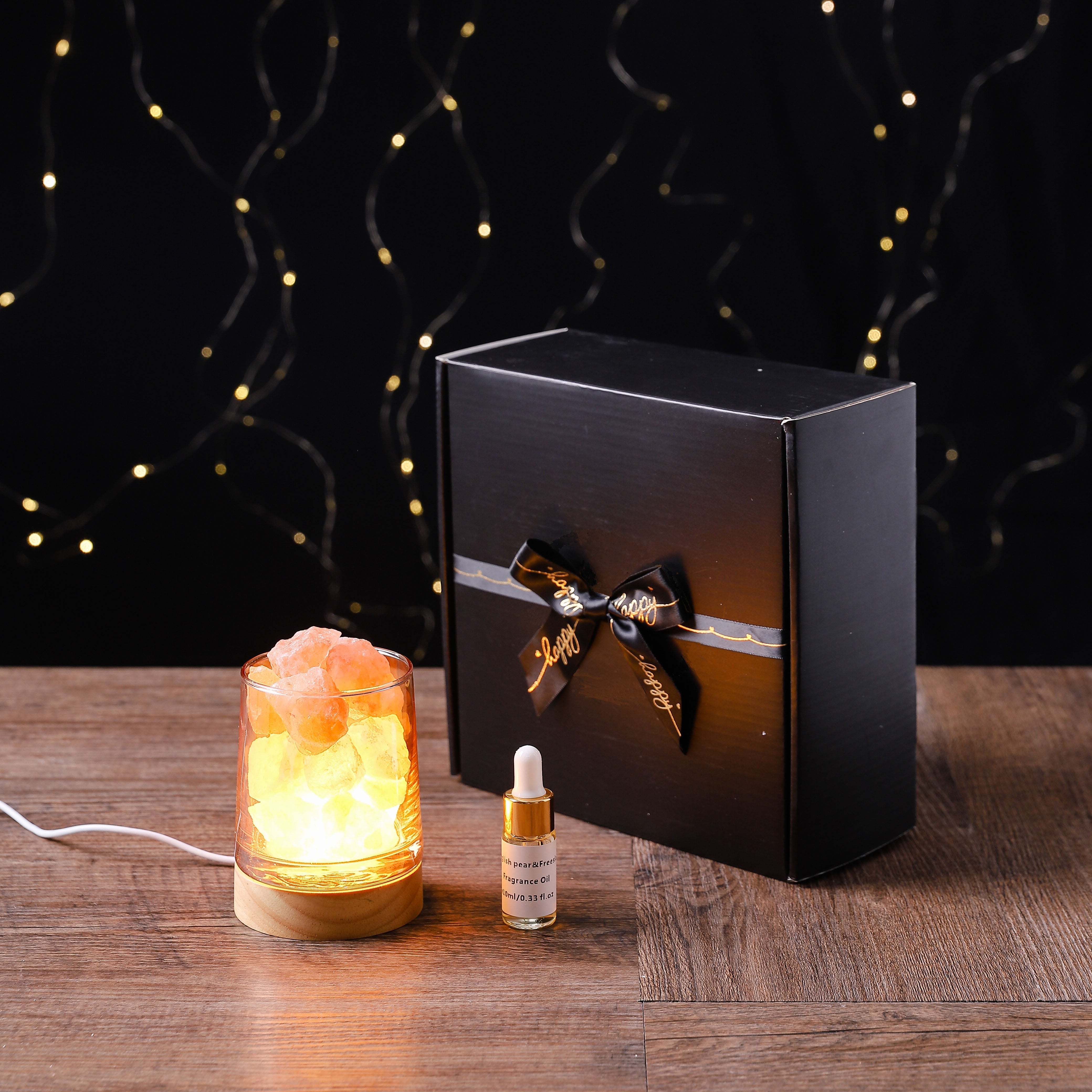 Himalayan Salt Crystal Aroma Diffuser Lamp