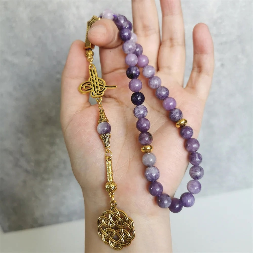Purple Mica Misbah (Tasbih)