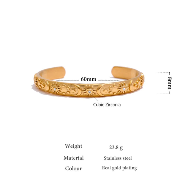 Celest Bracelet & Earrings Set