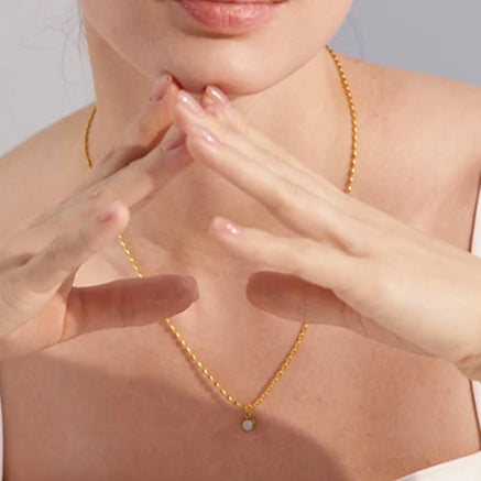 Aventurine Pendant Necklace for Abundance & Prosperity