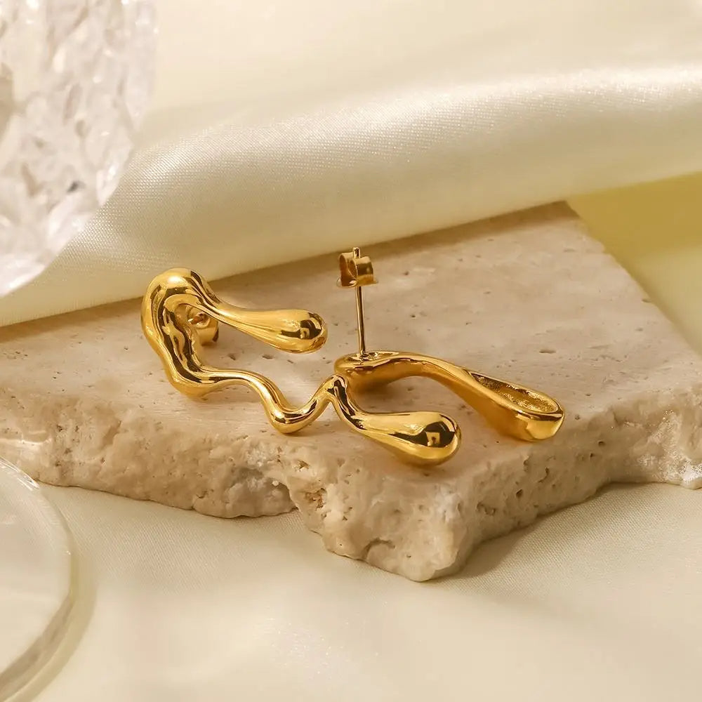 Clara Asymmetric Earrings