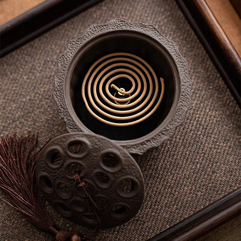 Incense Burner Lotus Pod Design
