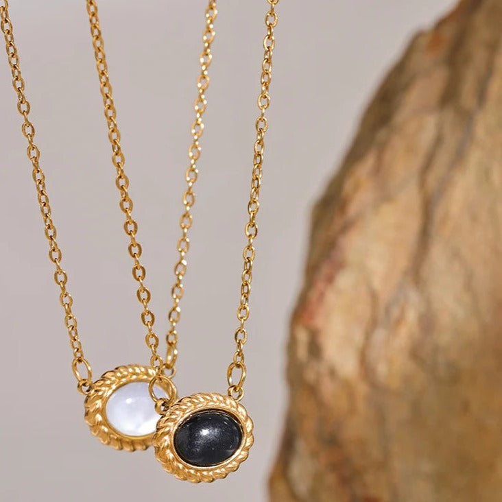 Black Agate (Haqik) Pendant for Growth & Prosperity