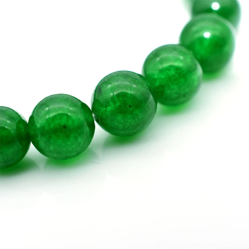 Green Jade Bracelet for Luck