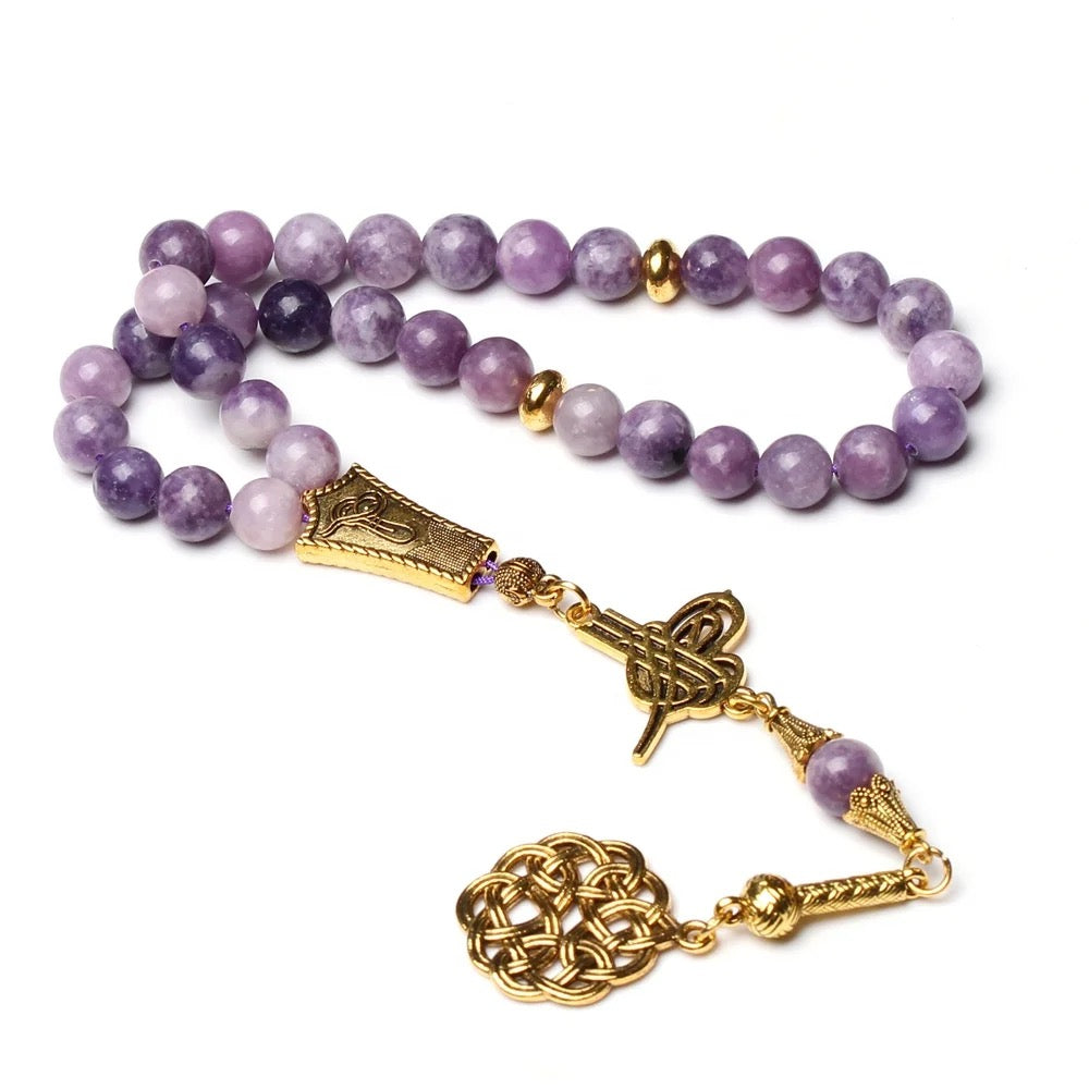 Purple Mica Misbah (Tasbih)