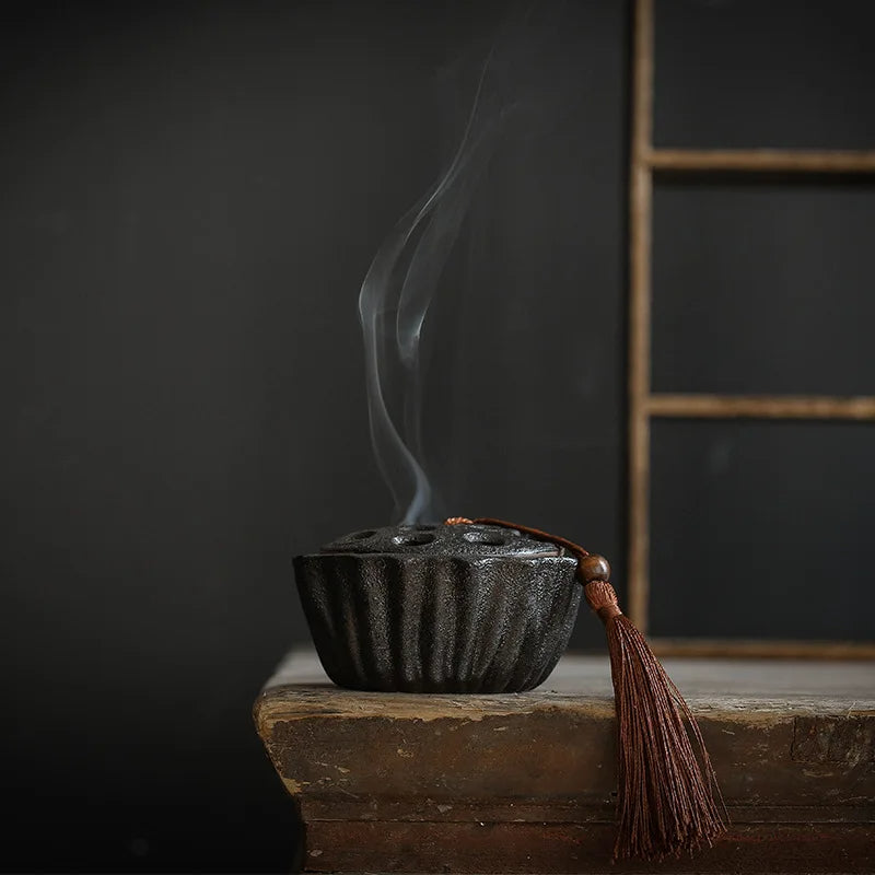Incense Burner Lotus Pod Design