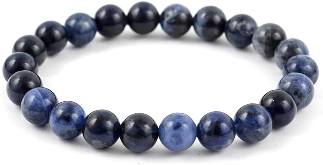 Sodalite Bracelet for Emotional Balance & Awareness