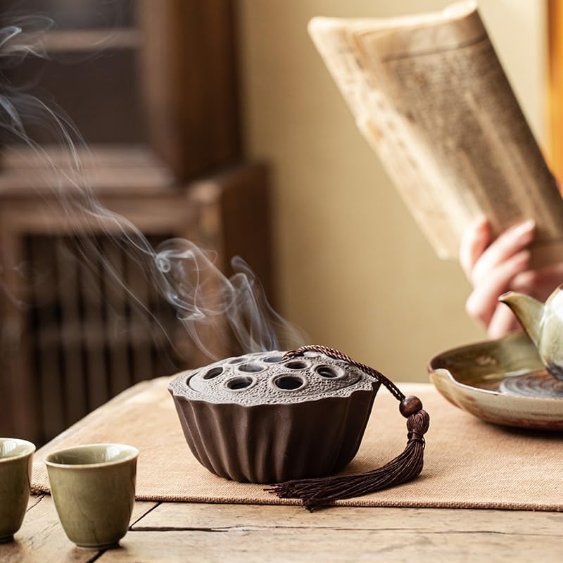 Incense Burner Lotus Pod Design