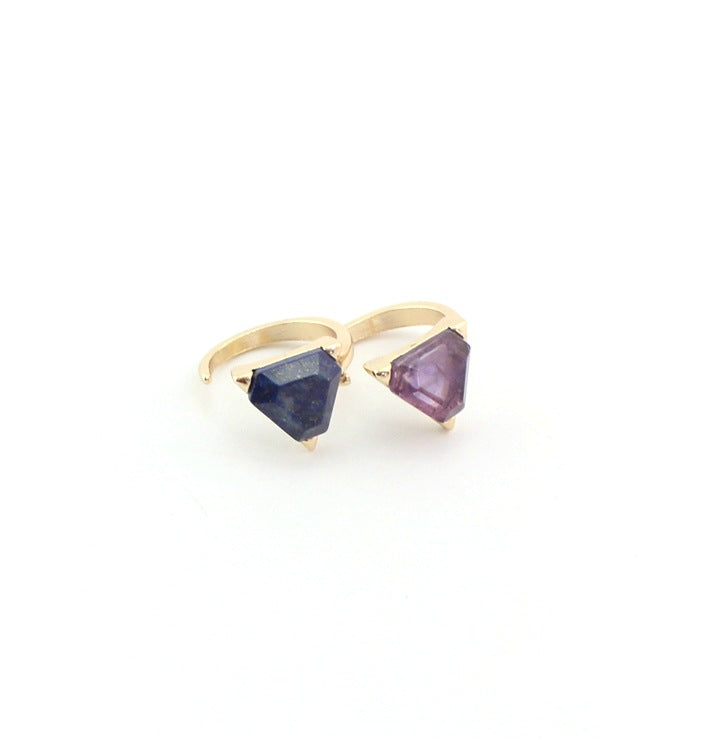 Amethyst Ring for Healing & Meditation