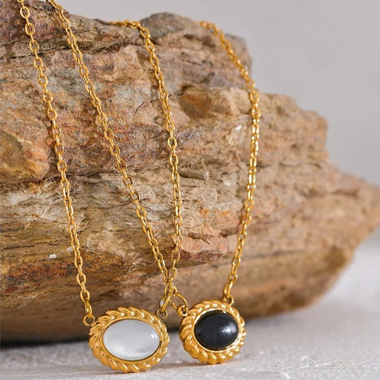 Black Agate (Haqik) Pendant for Growth & Prosperity