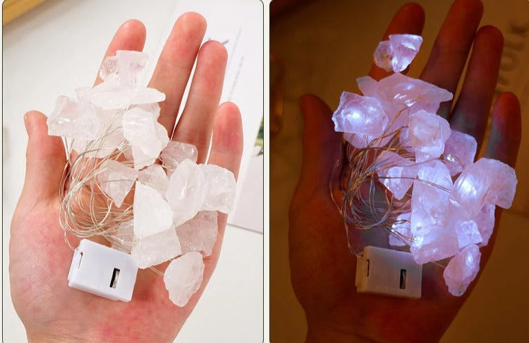 Rose Quartz String Lights for Love