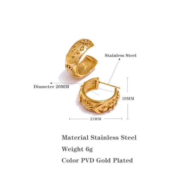 Celest Bracelet & Earrings Set