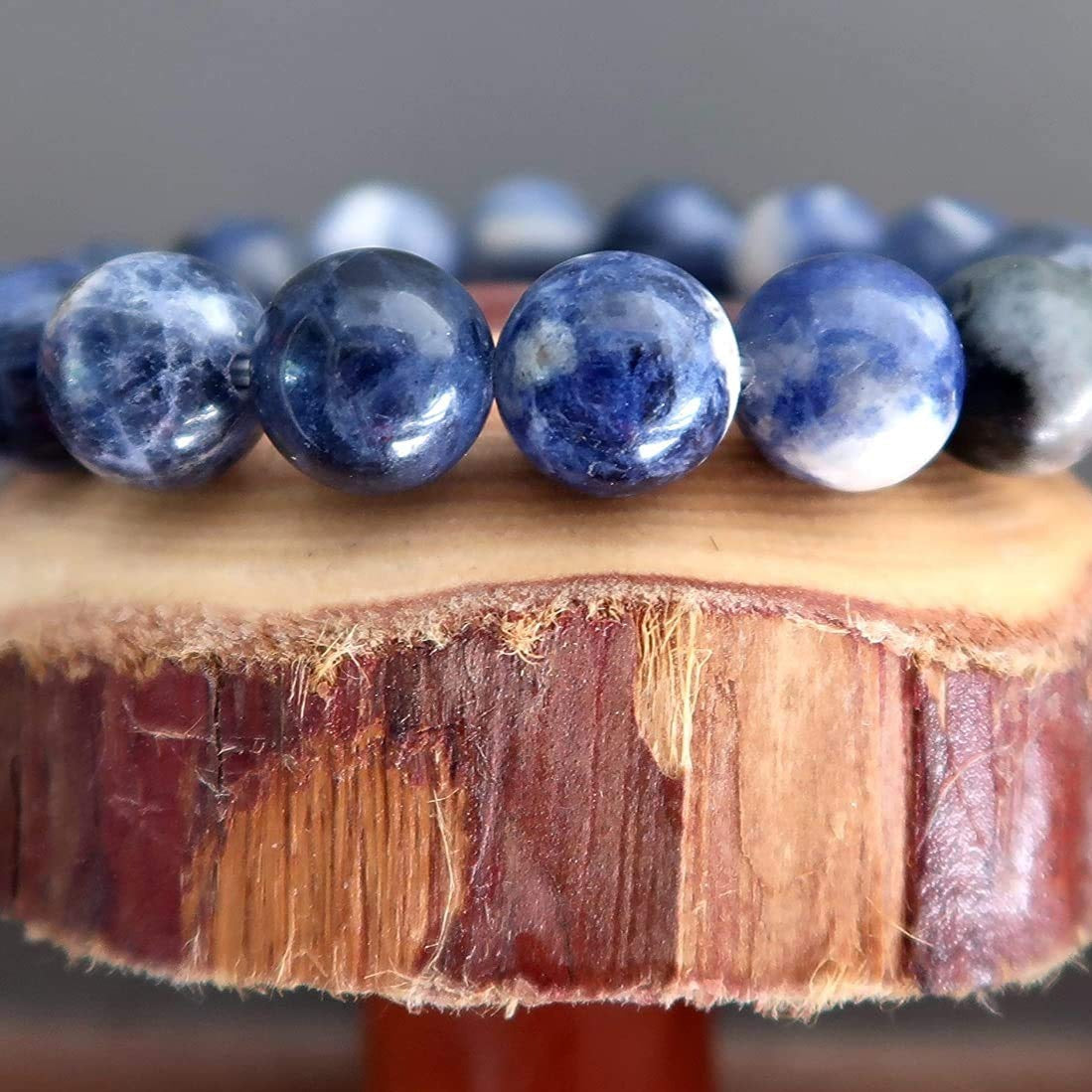 Sodalite Bracelet for Emotional Balance & Awareness