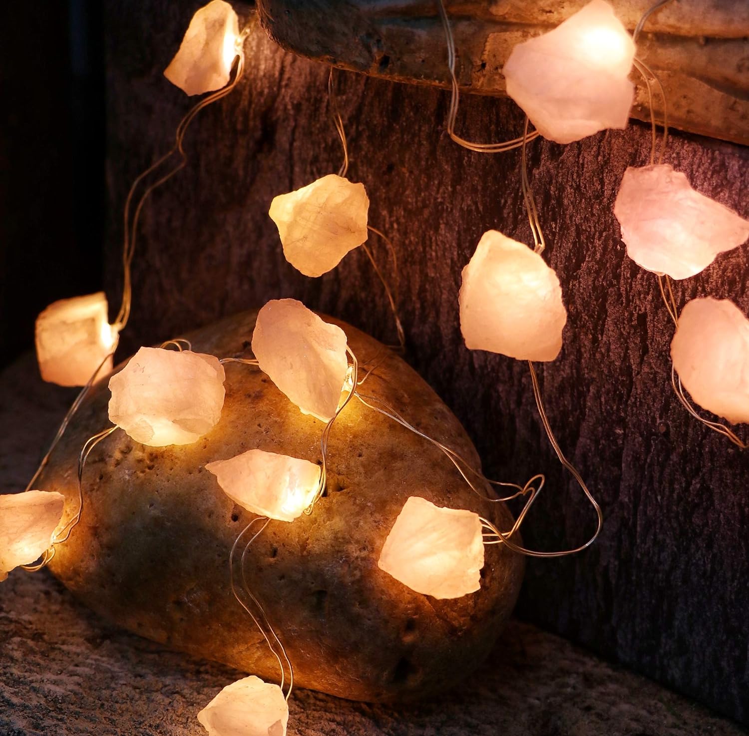 Rose Quartz String Lights for Love