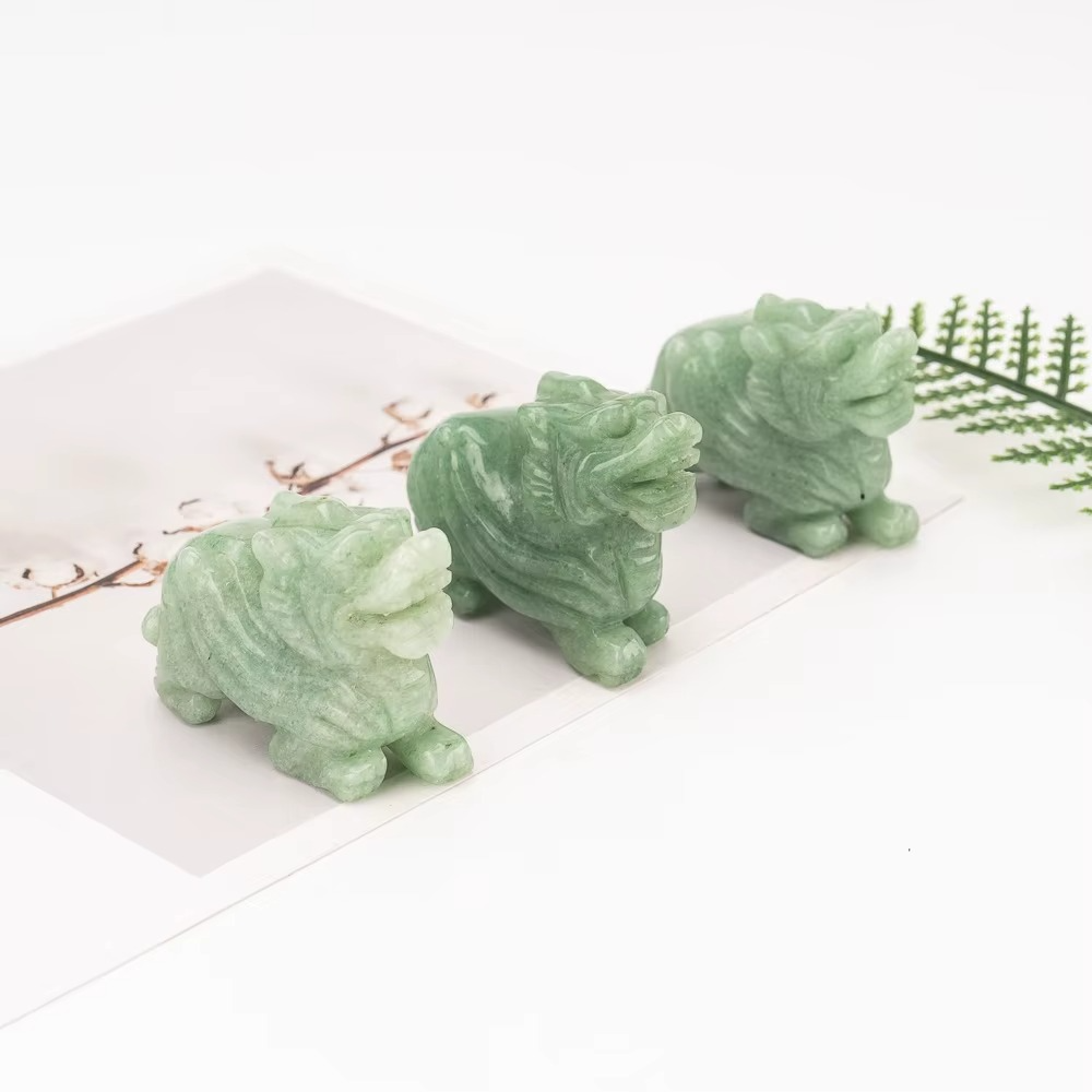 Aventurine Pixiu for Prosperity & Luck