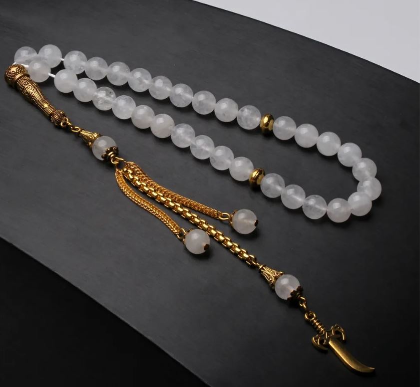 White Jade Misbaha