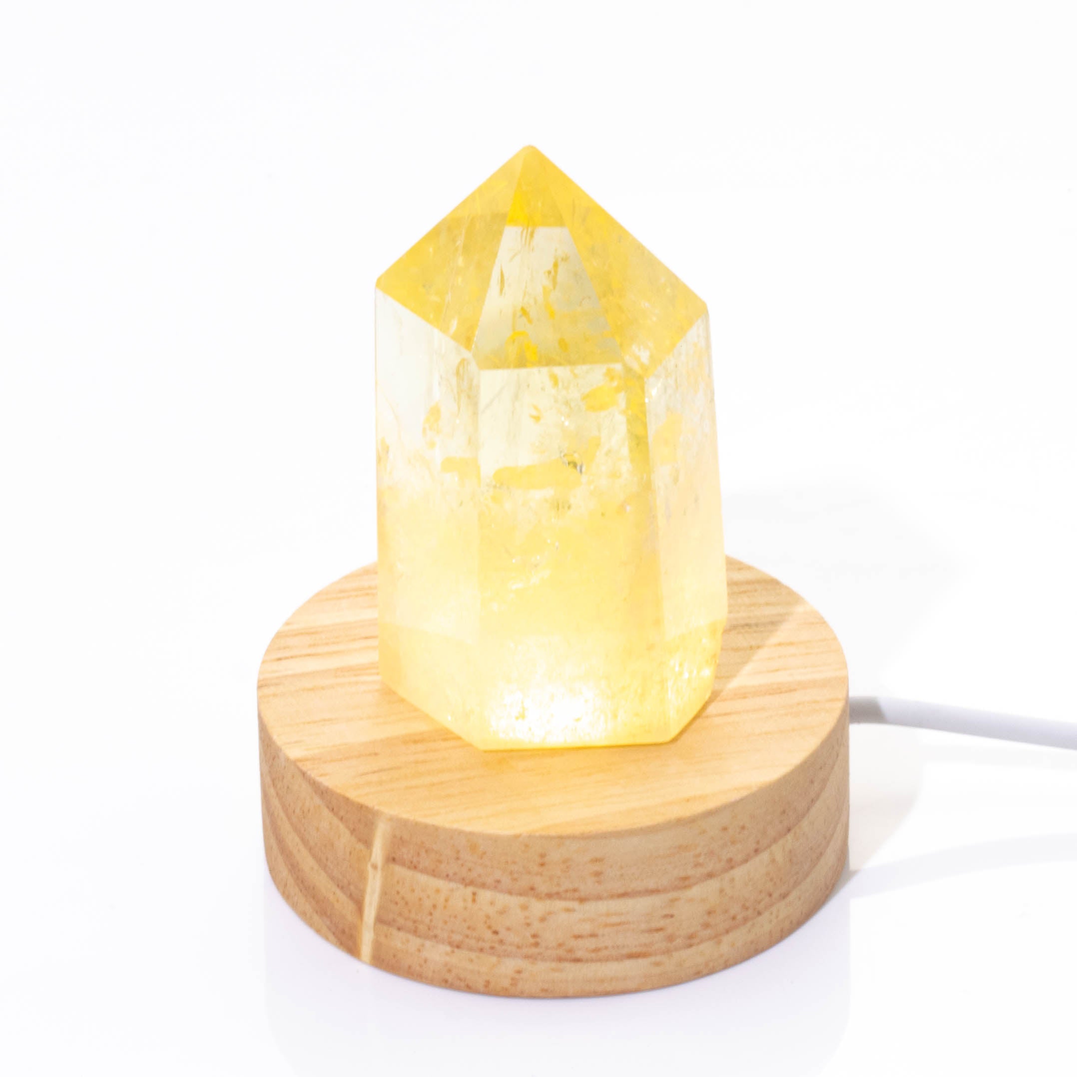 Citrine Lamp for Abundance