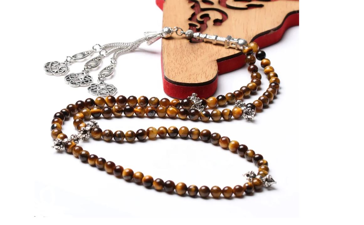 Tiger Eye Misbaha 99 Beads