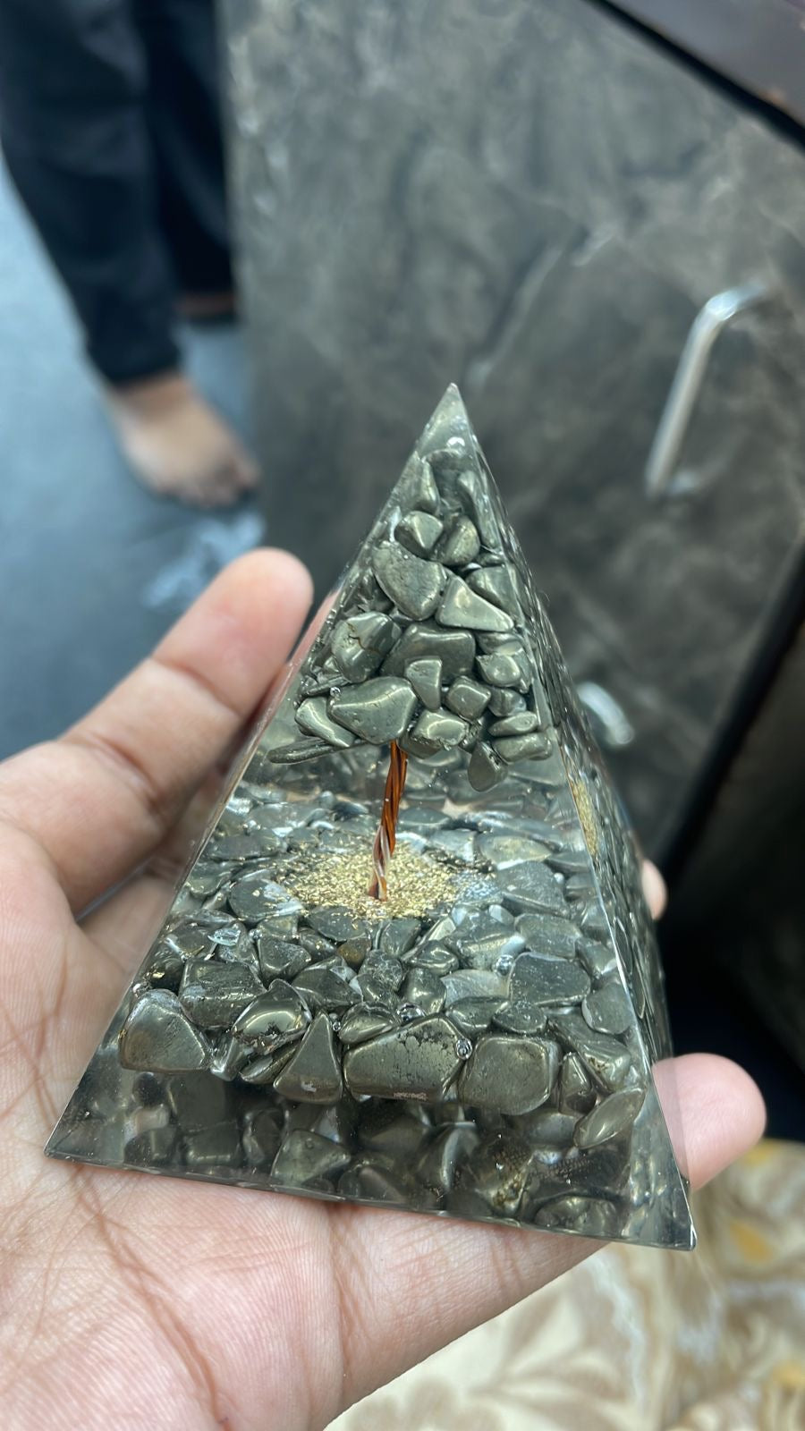 Pyrite Orgone tor Wealth & Prosperity