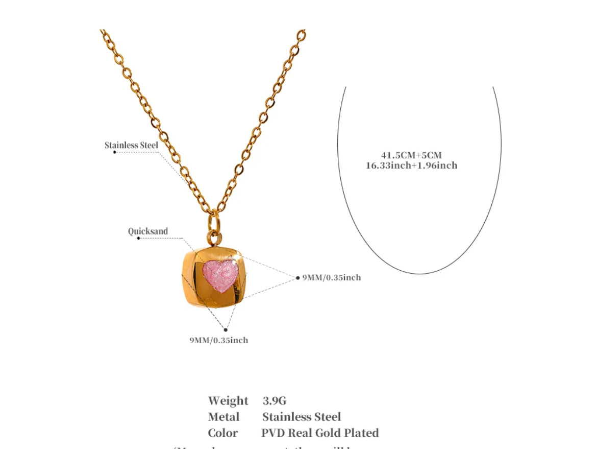 Emma Heart Pendant Necklace