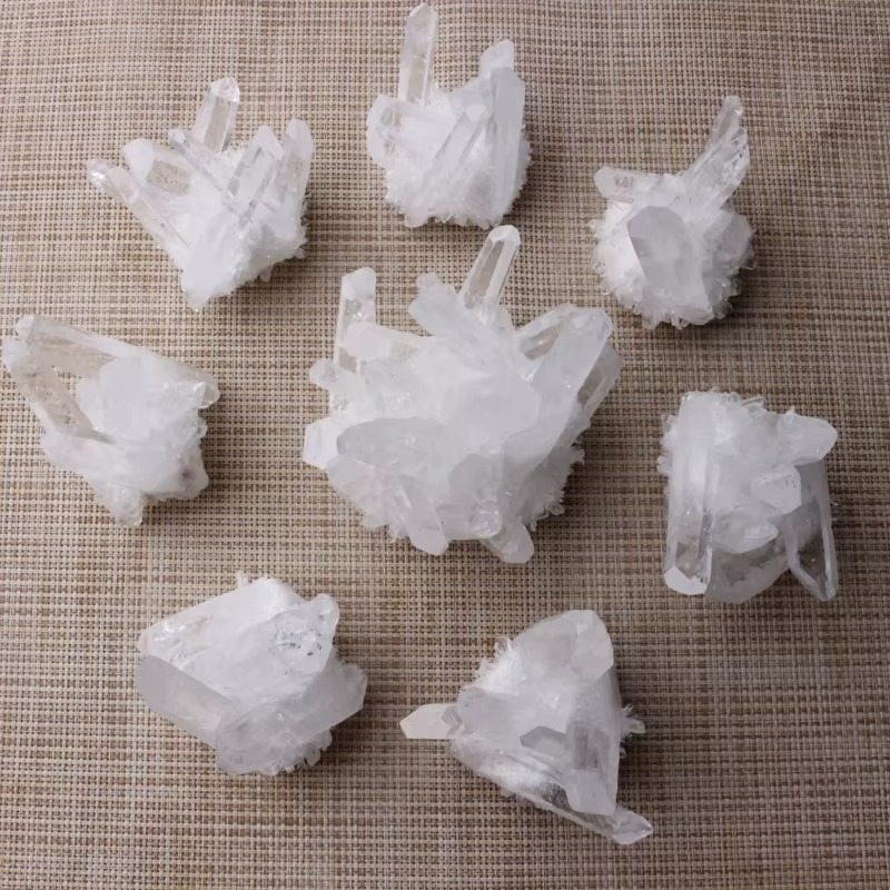 Clear Quartz Cluster Geode for Clarity & Manifestation