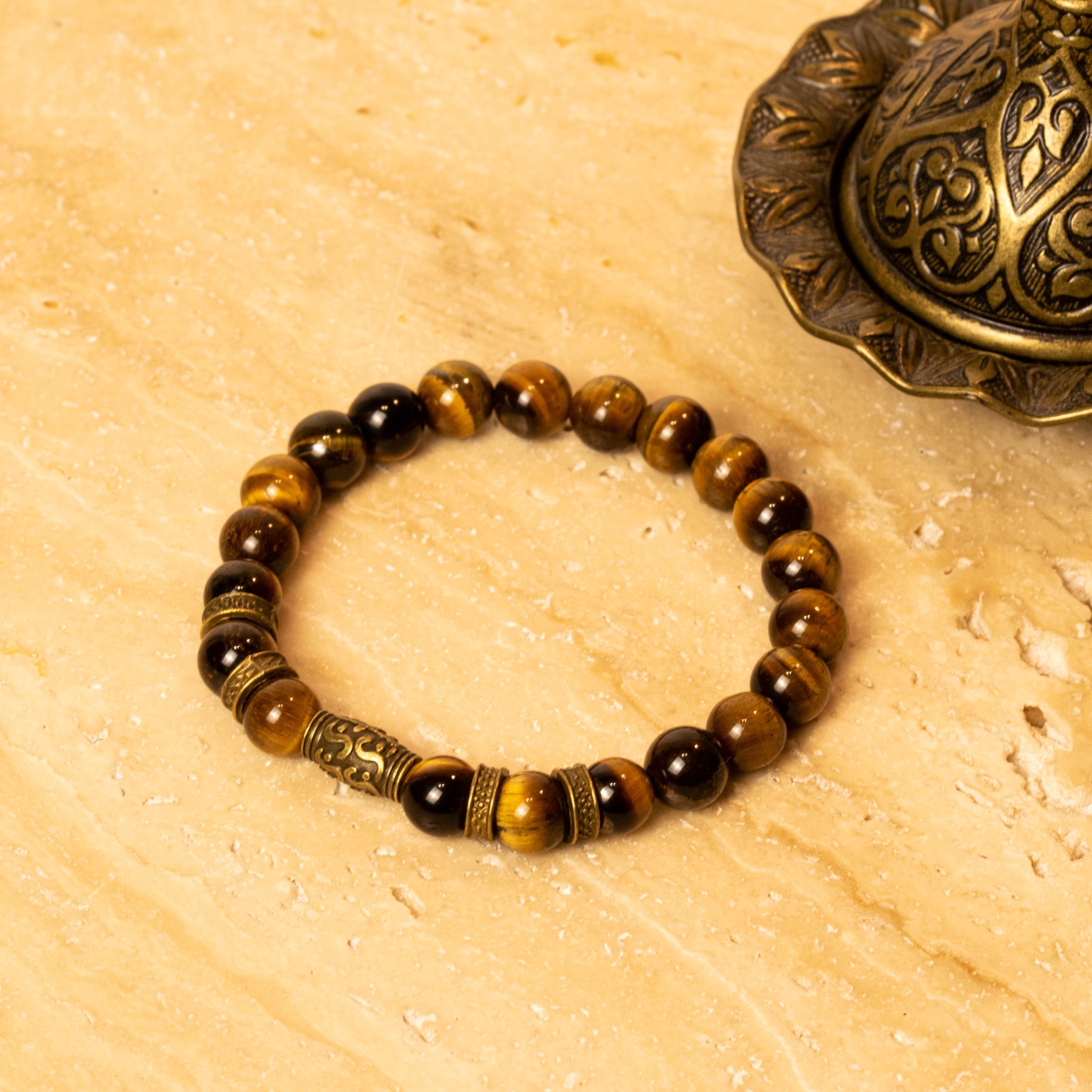 Tiger Eye Bracelet for strength and courage