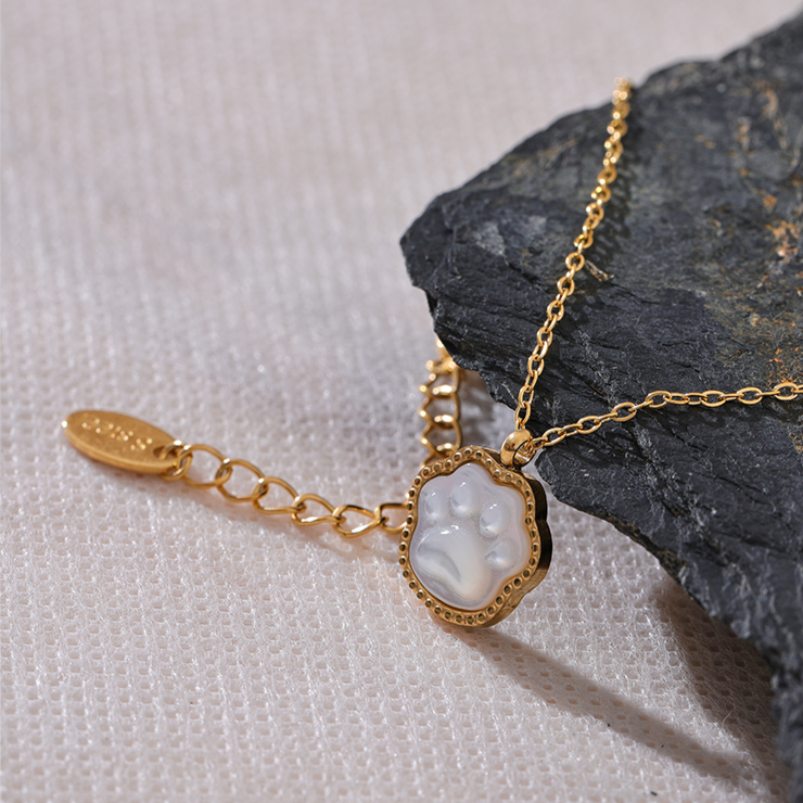 Paw Pendant Necklace