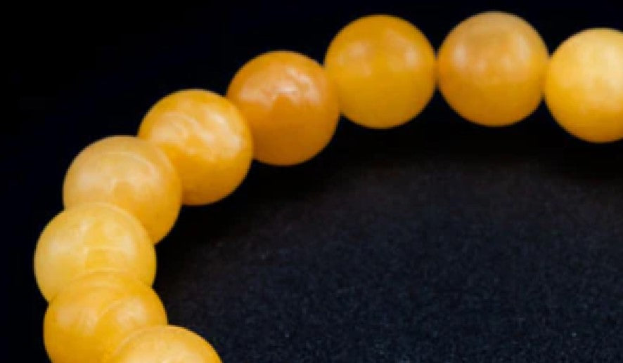 Yellow Jade Bracelet for Positivity & Abundance