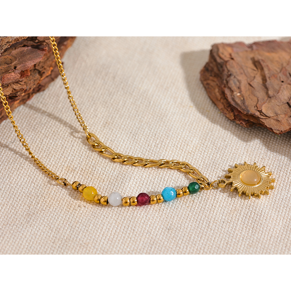 Cat's Eye Necklace for Abundance, Prosperity & Clarity