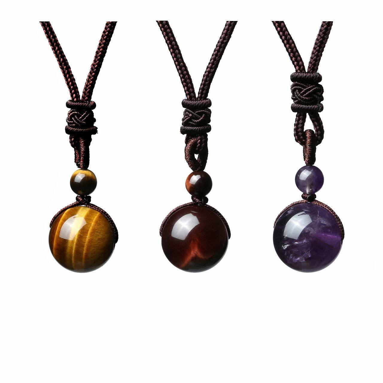 Amethyst Pendant Necklace for Healing