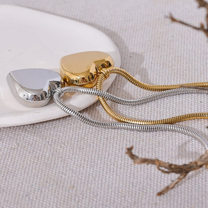 Ria Heart Pendant Necklace