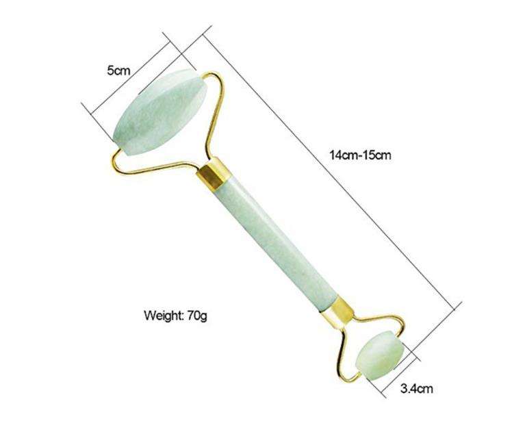 Jade Gua Sha Face Massager Roller
