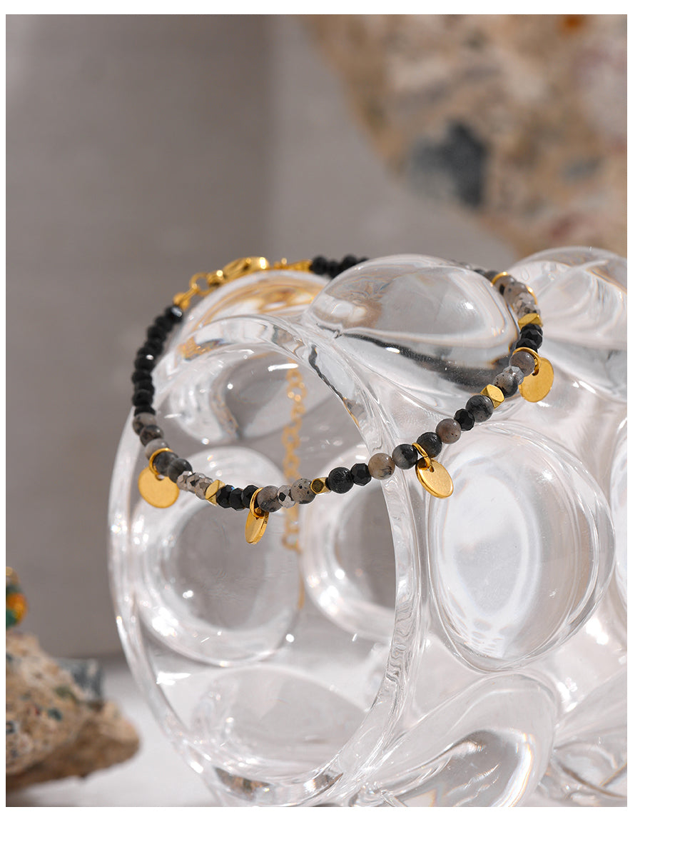 Black Agate (Hakik) bracelet for Growth & Prosperity