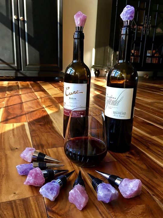 Amethyst Wine Stopper