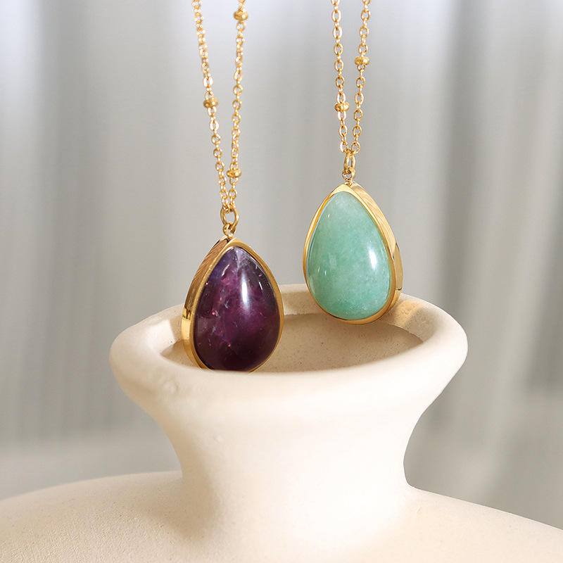 Amethyst Pendant Necklace for Healing & Growth