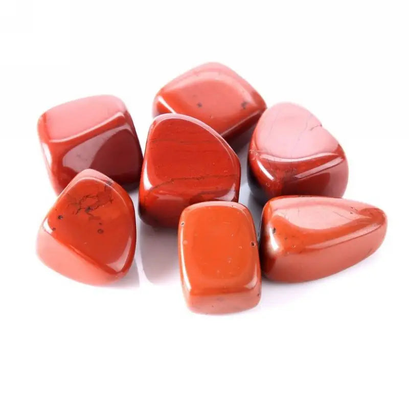 Red Jasper Tumbled Stones (Set of 4)
