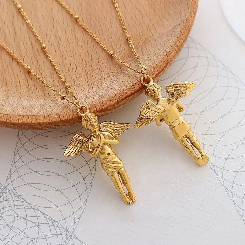 Angel Wings Pendant Necklace