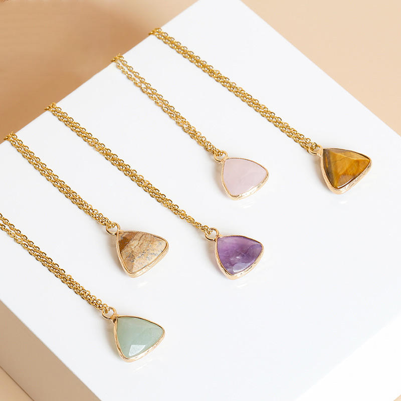 Picture Jasper Necklace for Stability