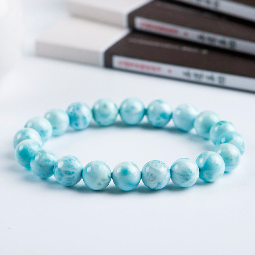 Larimar Bracelet for Intuition, Confidence & Communications