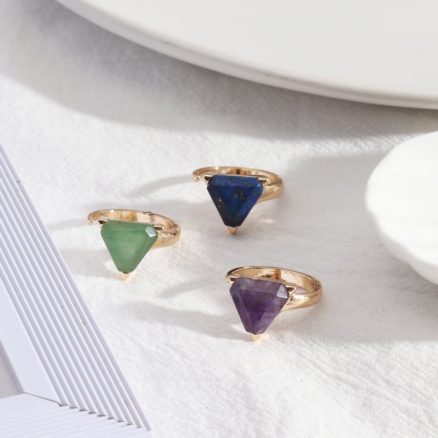 Amethyst Ring for Healing & Meditation