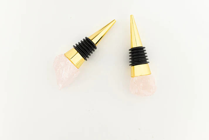 Rose Quartz Wine Stopper