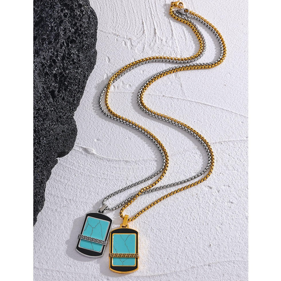 Turquoise Pendant Necklace for Healing & Spiritual Growth