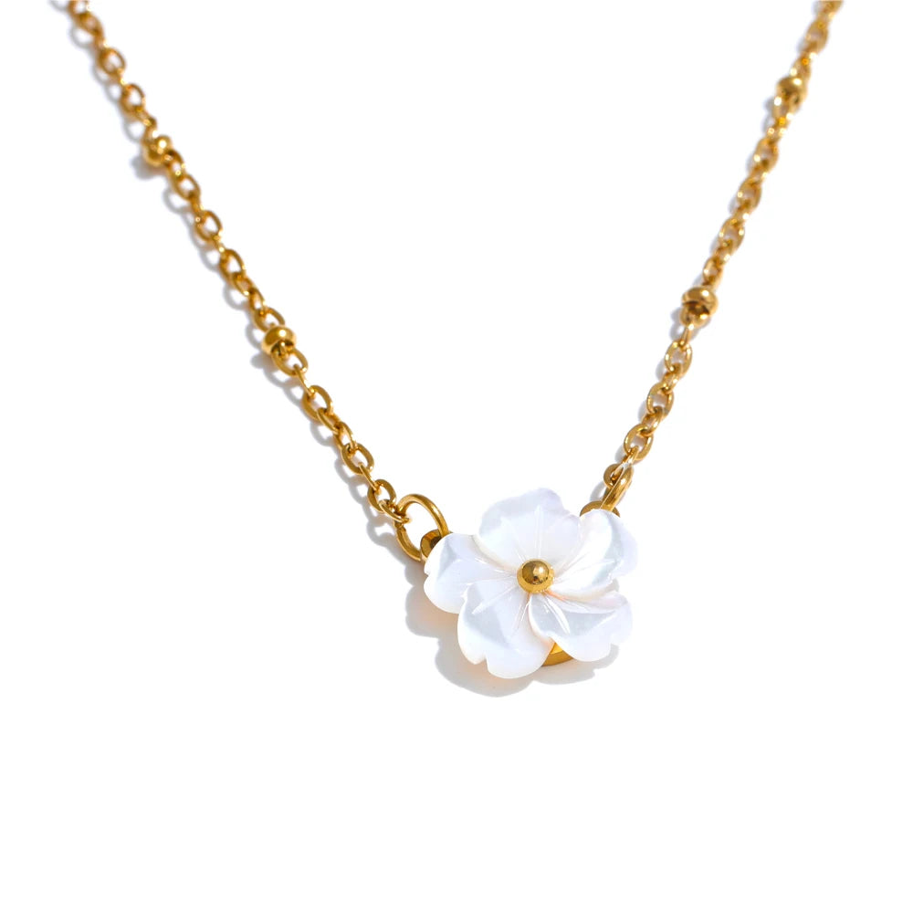 Daisy Earrings, Necklace  Set