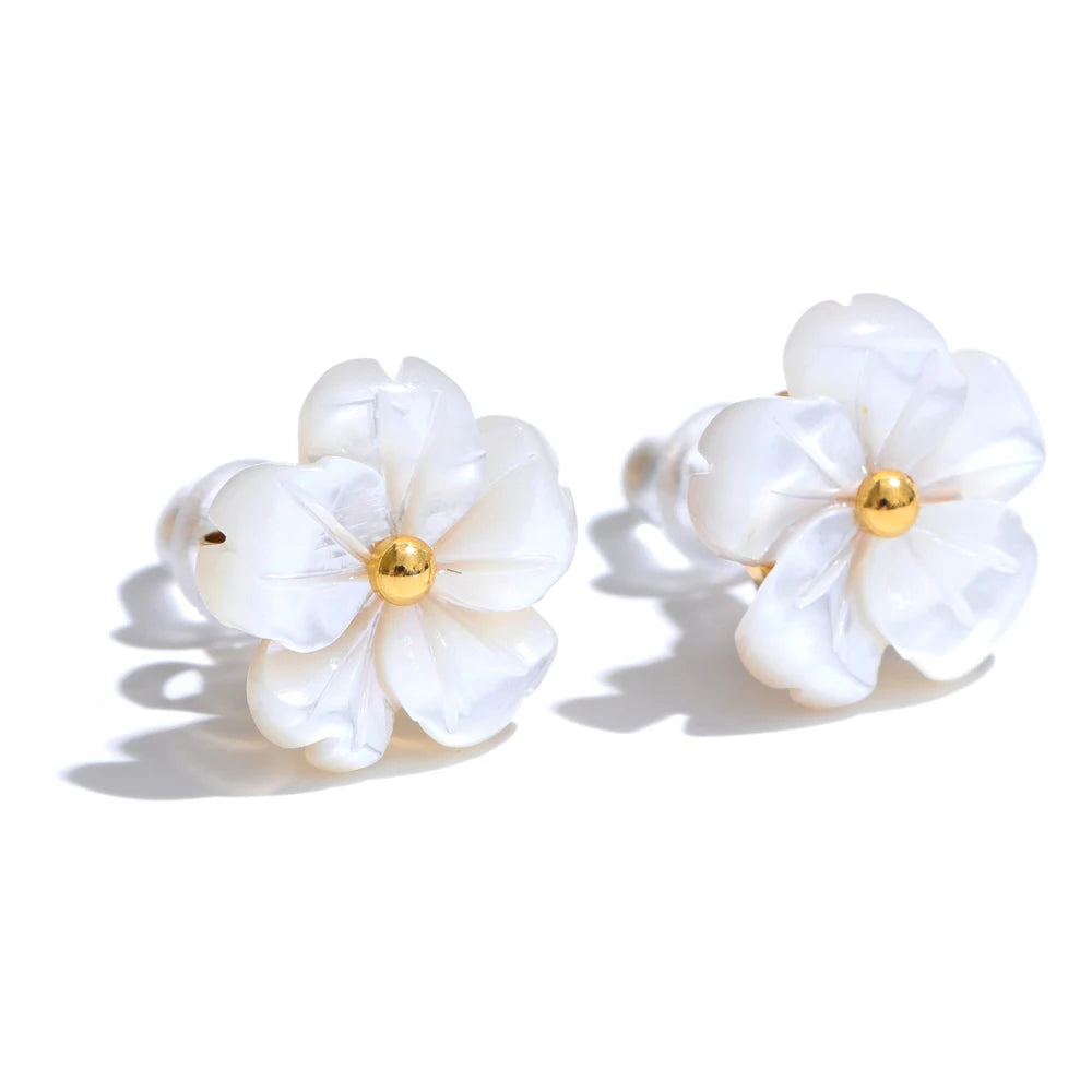 Daisy Earrings, Necklace  Set